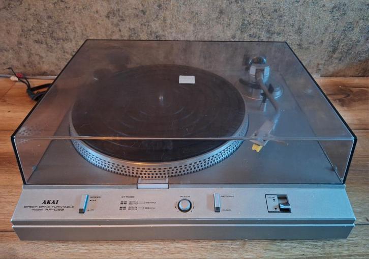 Akai AP-D33 Direct Drive Platenspeler, Audio, Tv en Foto, Platenspelers, Gebruikt, Platenspeler, Akai, Pitch-regelaar, Automatisch
