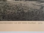 Lichtdruk Dieng Plateau Java Indonesië circa 1910, Antiek en Kunst, Verzenden