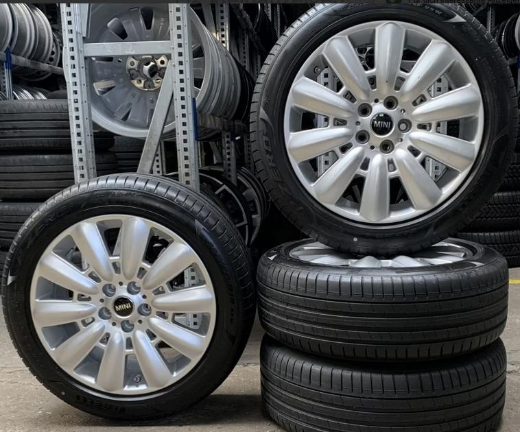 Set 18 inch Mini F60 Countryman Spoke 533 + TPMS sensoren, Ophalen