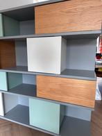 Moderne vakkenkast met deurtjes, Ophalen, Gebruikt, 100 tot 150 cm, 150 tot 200 cm