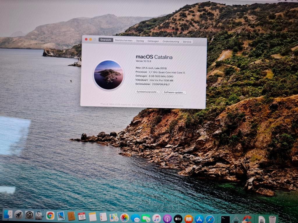 Apple iMac 21,5 inch, Computers en Software, Apple Desktops, Ophalen, Gebruikt, IMac, 2 tot 3 Ghz