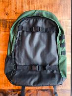 NIXON rugtas - zwart / groen - zgan, Ophalen of Verzenden, Zo goed als nieuw, Overige merken