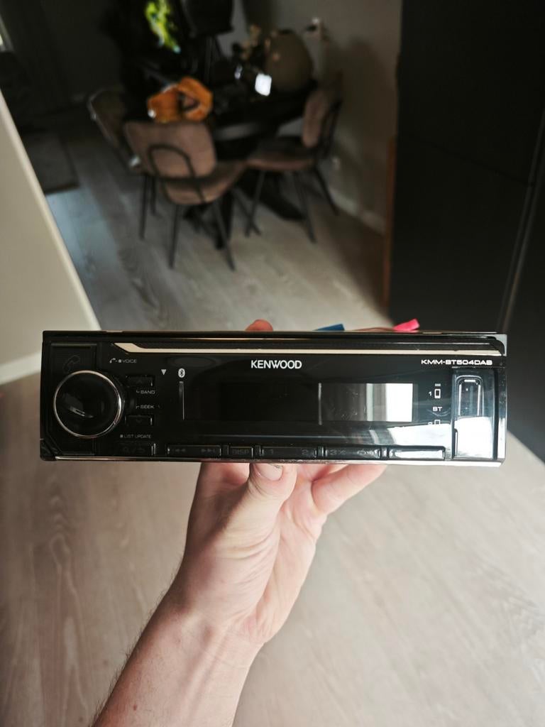 Kenwood KMM-BT504DAB autoradio - Gebruikt, Ophalen of Verzenden, Gebruikt