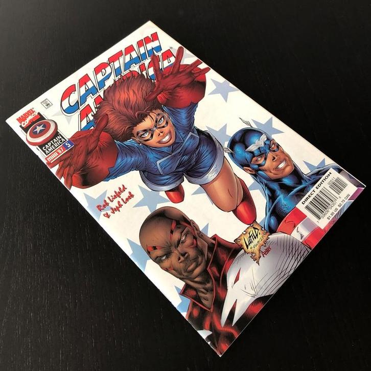 Captain America Vol.2 #5 B (1997) NM- (9.2), Boeken, Strips | Comics, Nieuw, Eén comic, Amerika, Ophalen of Verzenden