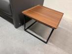 Nieuw Rolf Benz 934 Bijzettafel noten hout design Tafel, Minder dan 55 cm, Vierkant, Nieuw, Ophalen of Verzenden