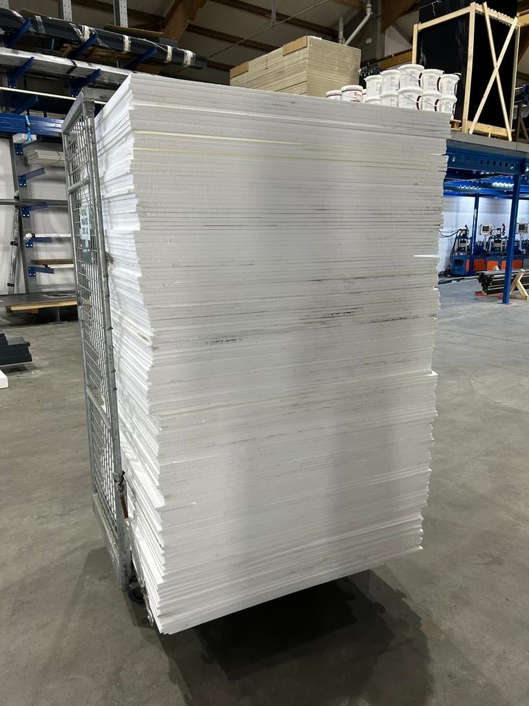 Tempex EPS platen | 100x100cm | 1cm dik, Ophalen, Piepschuim (Tempex), 15 m² of meer