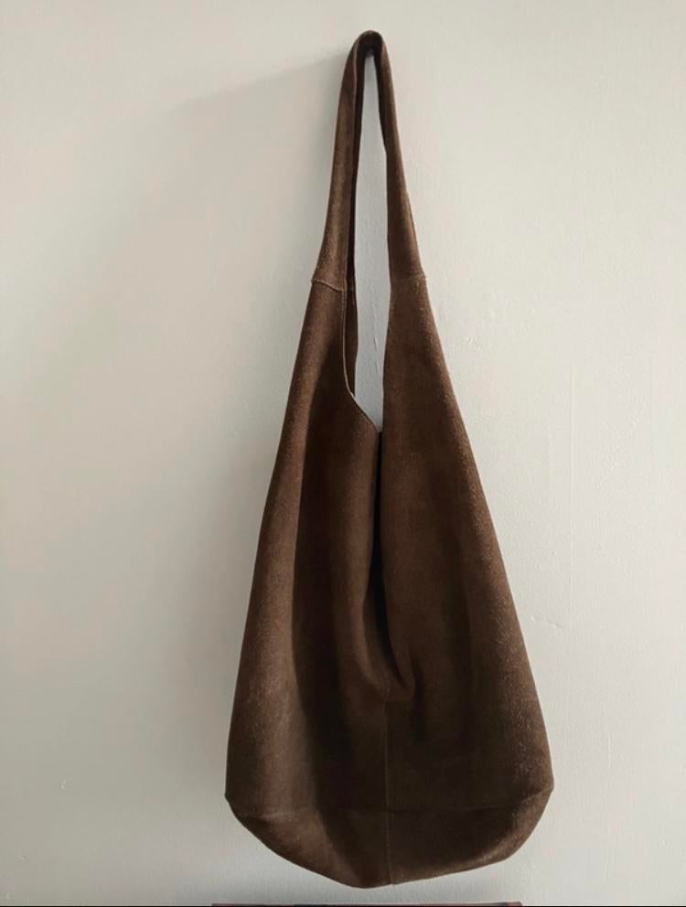 Shopper Manfield, Ophalen, Zo goed als nieuw, Bruin, Overige merken