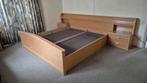 Mooi bed met eventueel bijpassende kaptafel, kledingkast, Ophalen of Verzenden, Zo goed als nieuw, Eenpersoons, Hout