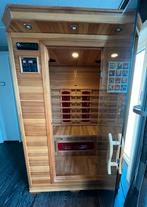Infraroodcabine (2 persoons), Sport en Fitness, Sauna, Ophalen, Gebruikt, Infrarood, Complete sauna