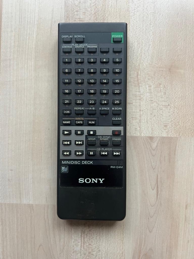 Sony Minidisc Accessioirs, Ophalen of Verzenden