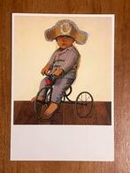 Hermanus Berserik - Jonge fietser, Ophalen of Verzenden, 1980 tot heden, Ongelopen, Kinderen