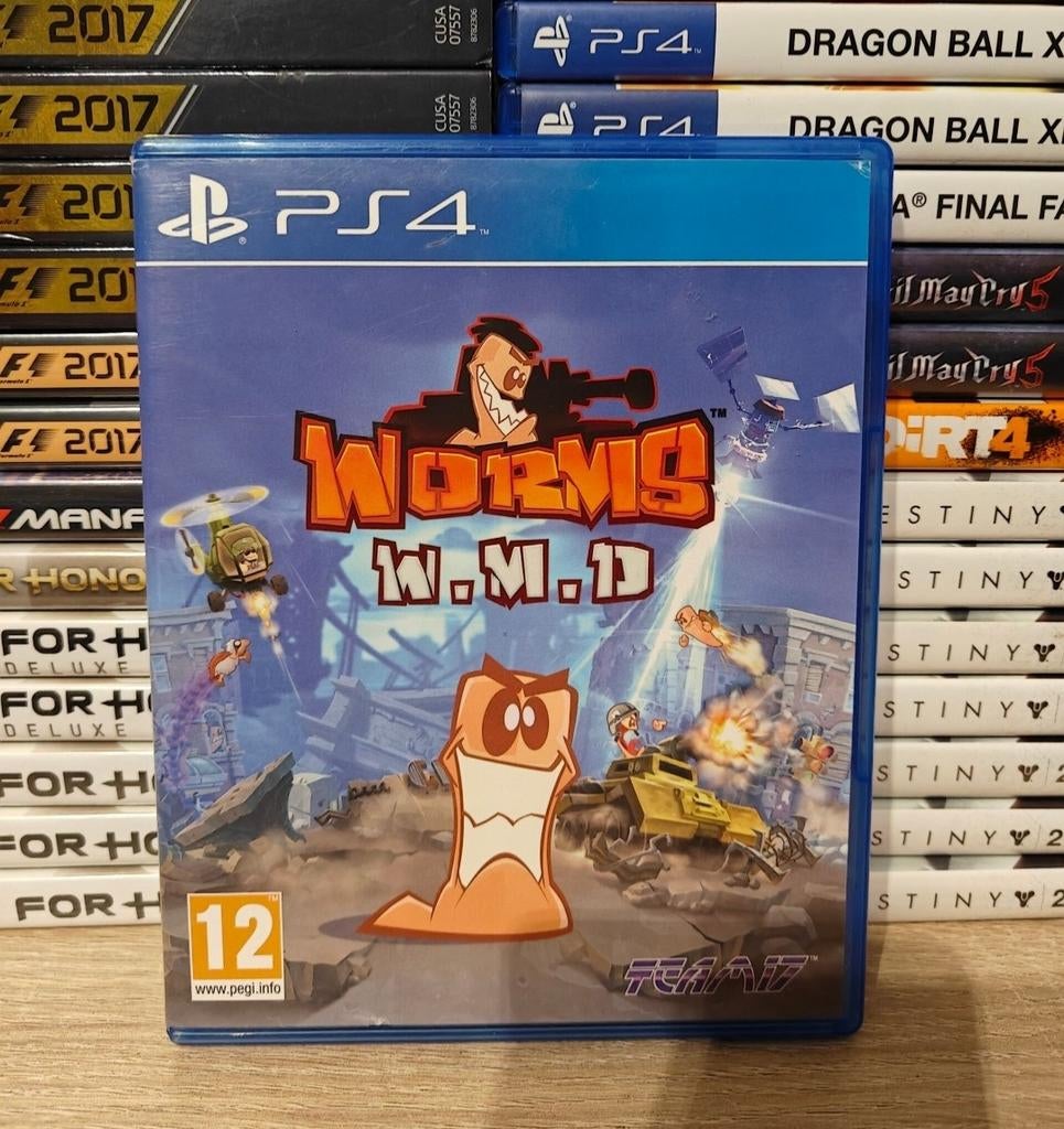 Worms W.M.D playstation 4, ., 1 speler, Ophalen of Verzenden, Zo goed als nieuw
