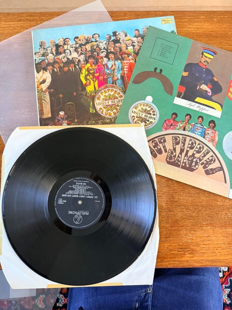 The beatles sgt peppers lonely hearts club band lp vinyl, Cd's en Dvd's, Vinyl | Pop, Ophalen of Verzenden, 1960 tot 1980, Zo goed als nieuw