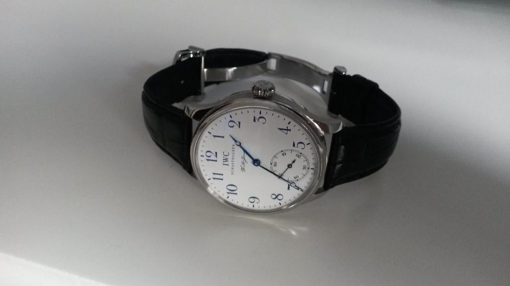 IWC F.a. Jones Portuguese Full Set / limited edition, Sieraden, Tassen en Uiterlijk, Horloges | Heren, Overige merken, Gebruikt