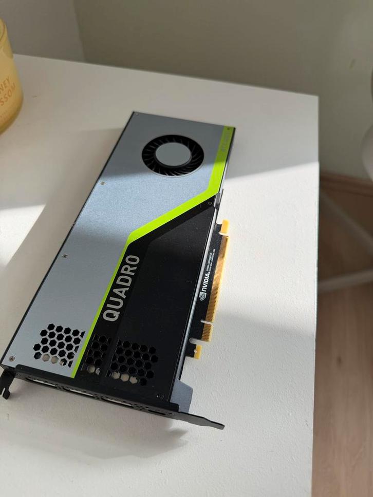 NVIDIA Quadro RTX 4000 8GB Grafische Kaart, Computers en Software, Videokaarten, Zo goed als nieuw, Nvidia, PCI-Express 3.0, GDDR6