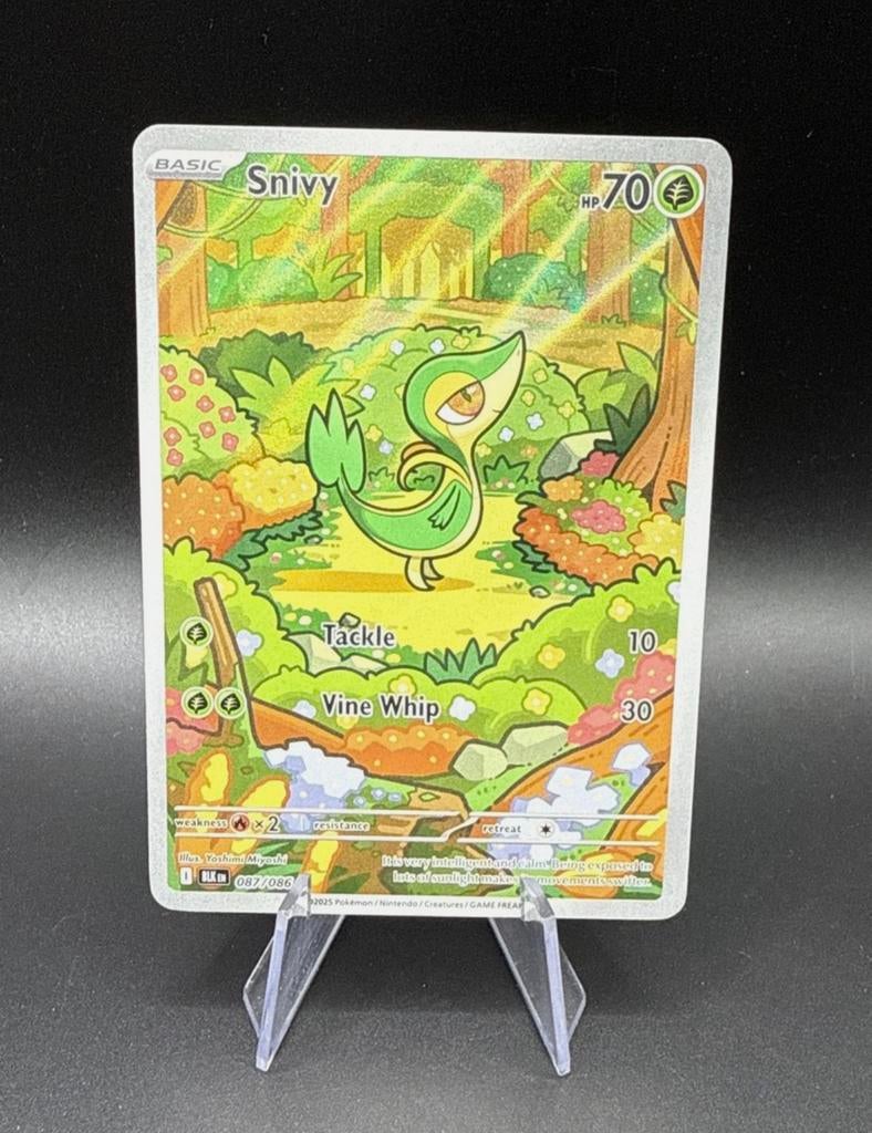 Pokémon TCG Snivy Illustration Rare, Verzenden, Zo goed als nieuw