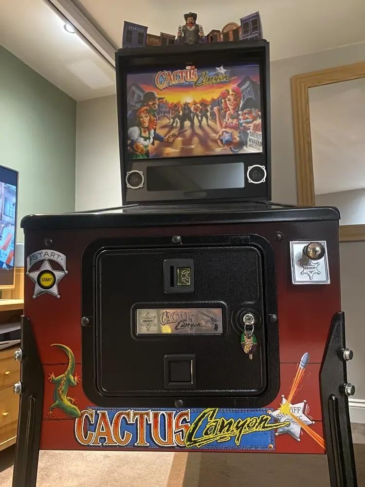 Flipperkast Cactus Canyon Remake Special Ed+ (SE) CGC Topper, Overige merken, Ophalen of Verzenden, Zo goed als nieuw, Dot-matrix