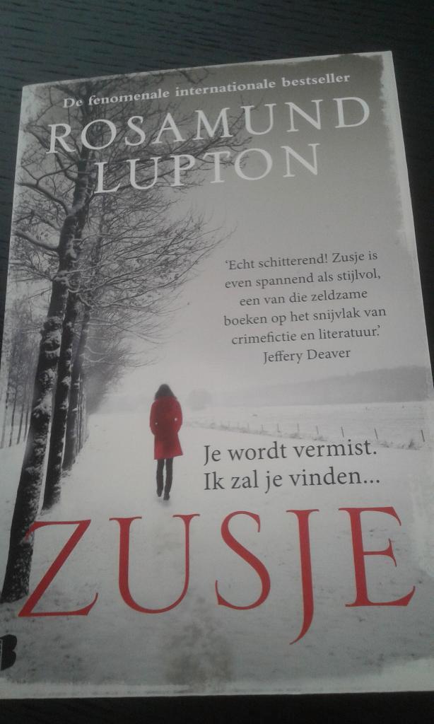 Zusje - Rosamund Lupton, Boeken, Thrillers, Zo goed als nieuw, Europa overig, Ophalen of Verzenden