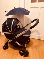 iCandy Peach kinderwagen met reiswieg en accessoires, Gebruikt, Combiwagen, Verstelbare duwstang, Ophalen