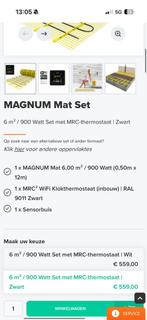 Vloerverwarming, Ophalen of Verzenden