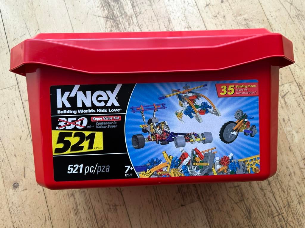 K’nex bouwdoos 521 stuks, Ophalen of Verzenden, Zo goed als nieuw, K'nex