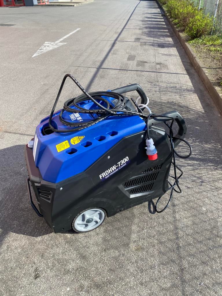 Ford FRDHW7300 Heetwater Hogedrukreiniger 200 Bar Diesel, Ophalen, Zo goed als nieuw, Elektrisch