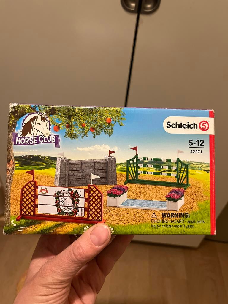 Schleich Horse Club Hindernisset (niet compleet), Ophalen, Gebruikt, Jongen of Meisje