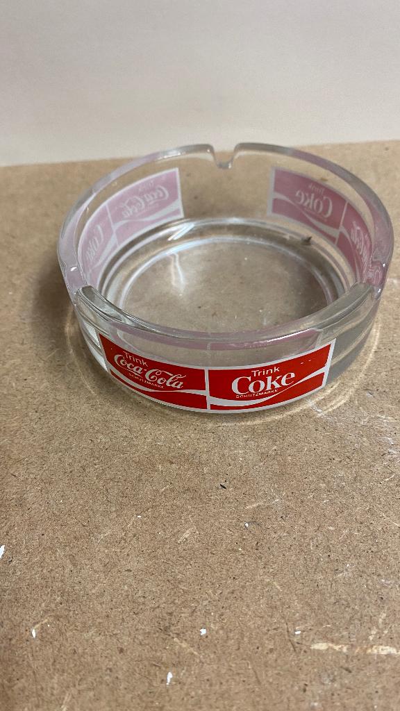 asbak van het merk coca cola, Verzamelen, Ophalen of Verzenden, Nieuw, Asbak