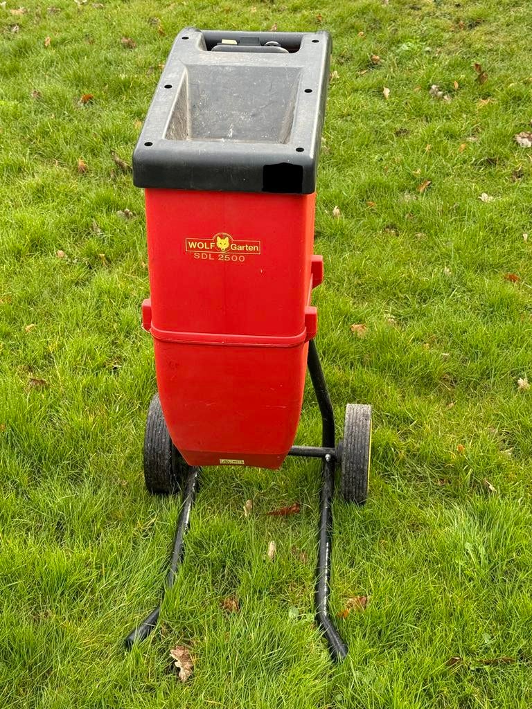 Wolf Garden hakselaar, Ophalen, Gebruikt, Elektrisch