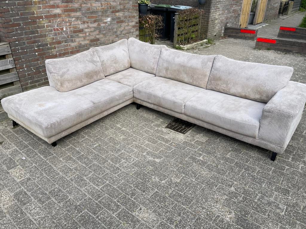 Gratis hoekbank, Huis en Inrichting, Ophalen, 250 tot 300 cm, Gebruikt, Hoekbank