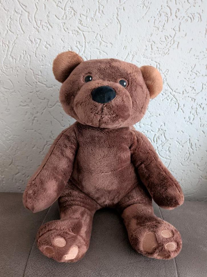Lotgenootje knuffelbeer - Bruin, Kinderen en Baby's, Speelgoed | Knuffels en Pluche, Zo goed als nieuw, Beer, Ophalen of Verzenden