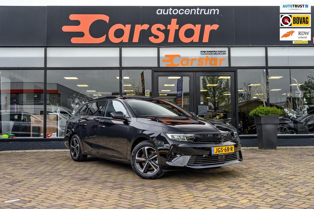 Opel ASTRA SPORTS TOURER 1.2 Turbo GS|130PK|Pano|Car Play|, Auto's, Opel, Voorwielaandrijving, Stof, Gebruikt, Euro 6