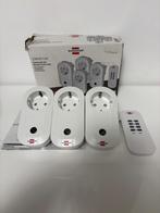 Brennenstuhl Schakelaarset 3 draadloze Stopcontacten, Ophalen, Nieuw, Stopcontact