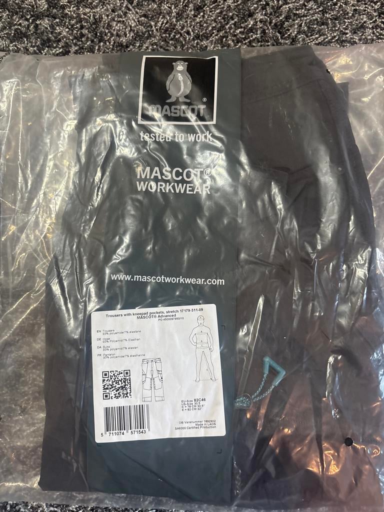 MASCOT ADVANCED Werkbroek CORDURA ULTIMATE STRETCH C46, Kleding | Heren, Broeken en Pantalons, Ophalen of Verzenden, Nieuw, Maat 46 (S) of kleiner
