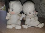 2 Schattige Engelen Beeldjes - 8cm, Ophalen of Verzenden, Zo goed als nieuw