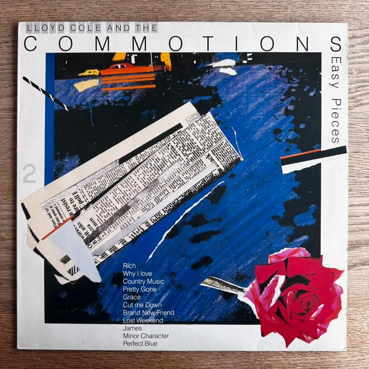 Lloyd Cole And The Commotions Easy Pieces LP Vinyl 1985 Rock, Cd's en Dvd's, Vinyl | Rock, Gebruikt, Alternative, 12 inch, Ophalen of Verzenden