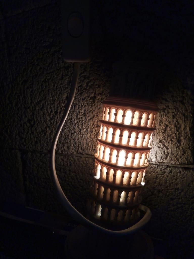 Lamp ( toren van Pisa ), Ophalen, Gebruikt, Overige materialen, Minder dan 50 cm