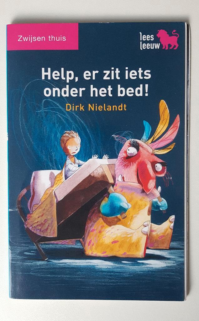 Boekje: Help, er zit iets onder het bed!, Boeken, Kinderboeken | Jeugd | onder 10 jaar, Gelezen, Non-fictie, Ophalen of Verzenden