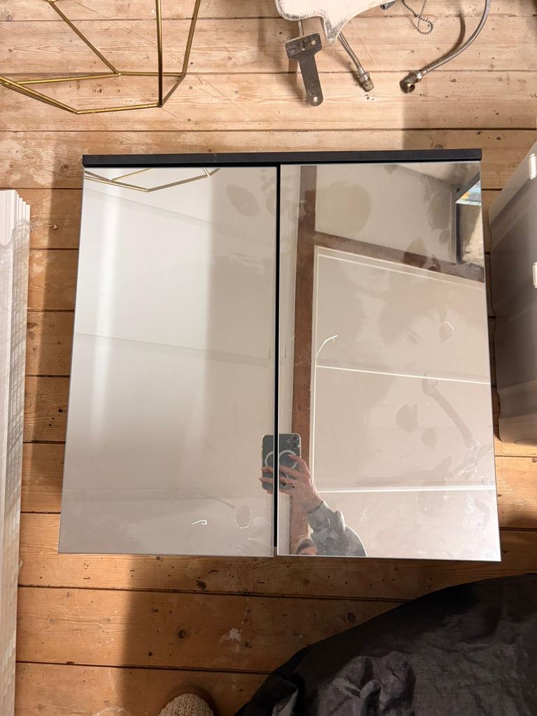 Nieuwe Spiegelkast Badkamer - Modern en Praktisch, Huis en Inrichting, Spiegelkast, Nieuw, Minder dan 25 cm, Minder dan 100 cm