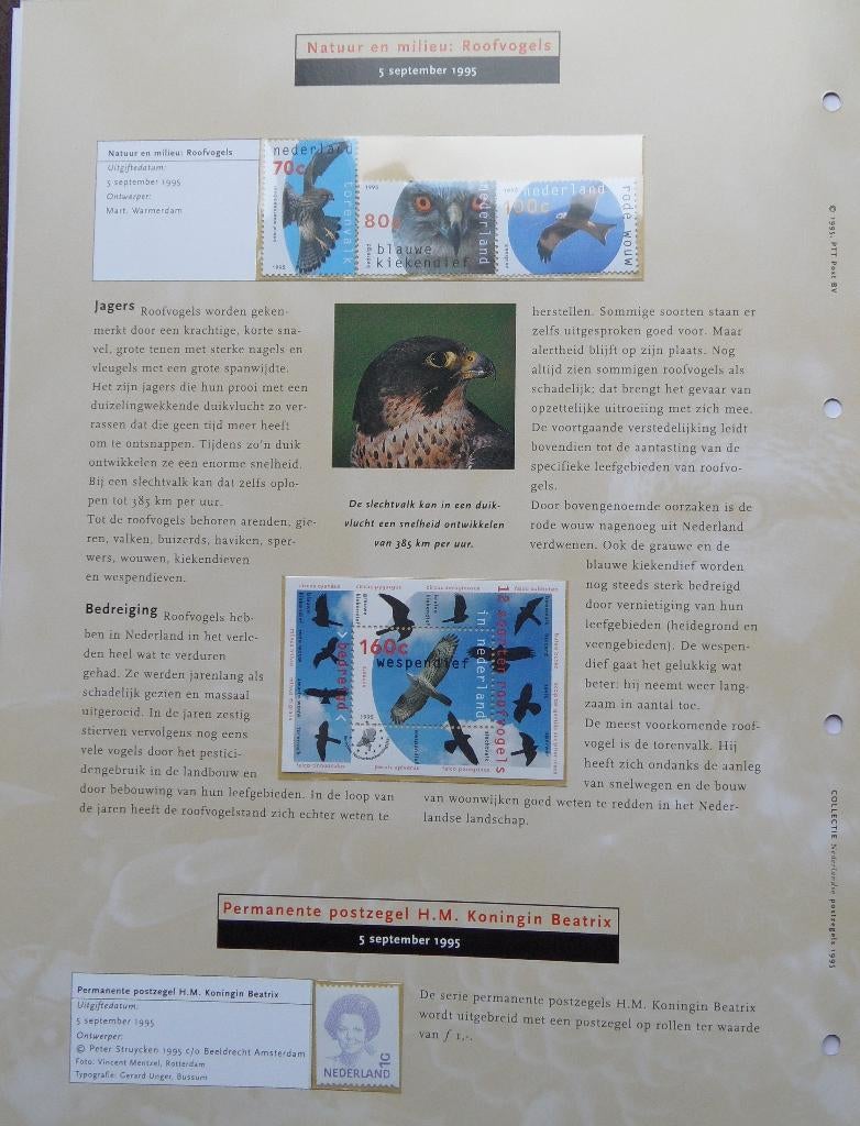 Geïllustreerd Verzamelen 1995 – Complete set, Postzegels en Munten, Postzegels | Toebehoren, Ophalen of Verzenden, Verzamelalbum