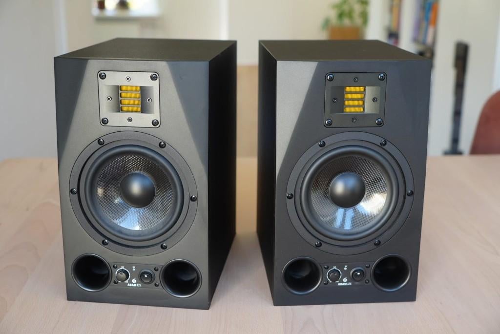 Adam A7X studio monitor set, Ophalen of Verzenden, Gebruikt, Audio