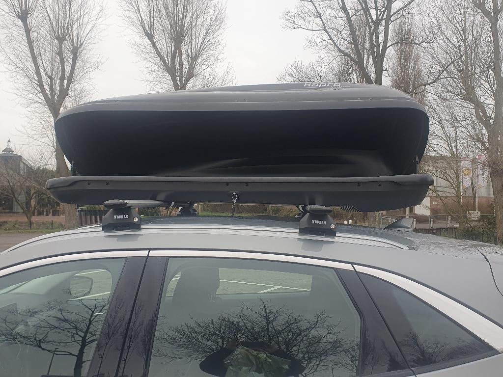 ** te huur** dakkoffer Hapro / Thule, Auto diversen, Dakkoffers, Zo goed als nieuw, Ophalen