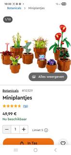 Lego 10329 miniplantjes zonder boekjes zonder doos, Ophalen of Verzenden, Nieuw