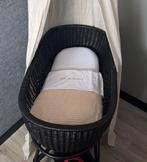 Zwarte wieg, Kinderen en Baby's, Babywiegjes en Ledikanten, Ophalen, Zo goed als nieuw, Wieg