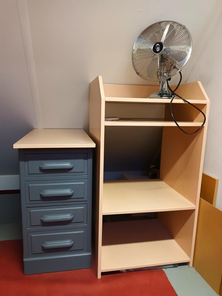 2 ladenblokken + kast, Ophalen, 25 tot 50 cm, 50 tot 100 cm, Minder dan 100 cm