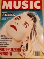 Music & Entertainment Magazine 1990 SAM BROWN Pavarotti JAZZ, Ophalen of Verzenden, Muziek, Film of Tv