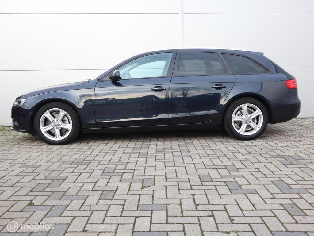 Audi A4 Avant 1.8 TFSI Automaat Standkachel Leer Stoelverwar, Euro 5, Gebruikt, 4 cilinders, Blauw