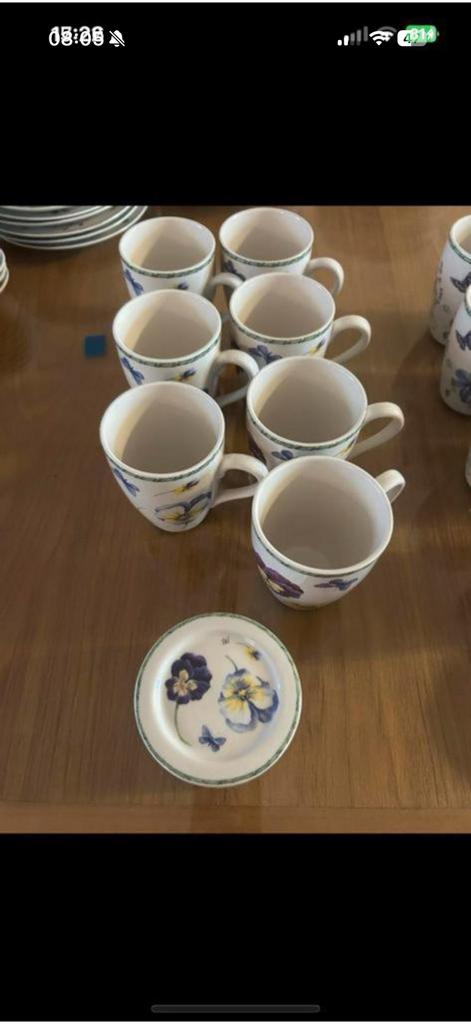 Janneke Brinkman Thee/Koffie set ook los te koop, Nieuw, Ophalen of Verzenden, Overige stijlen, Kop(pen) en/of Schotel(s)