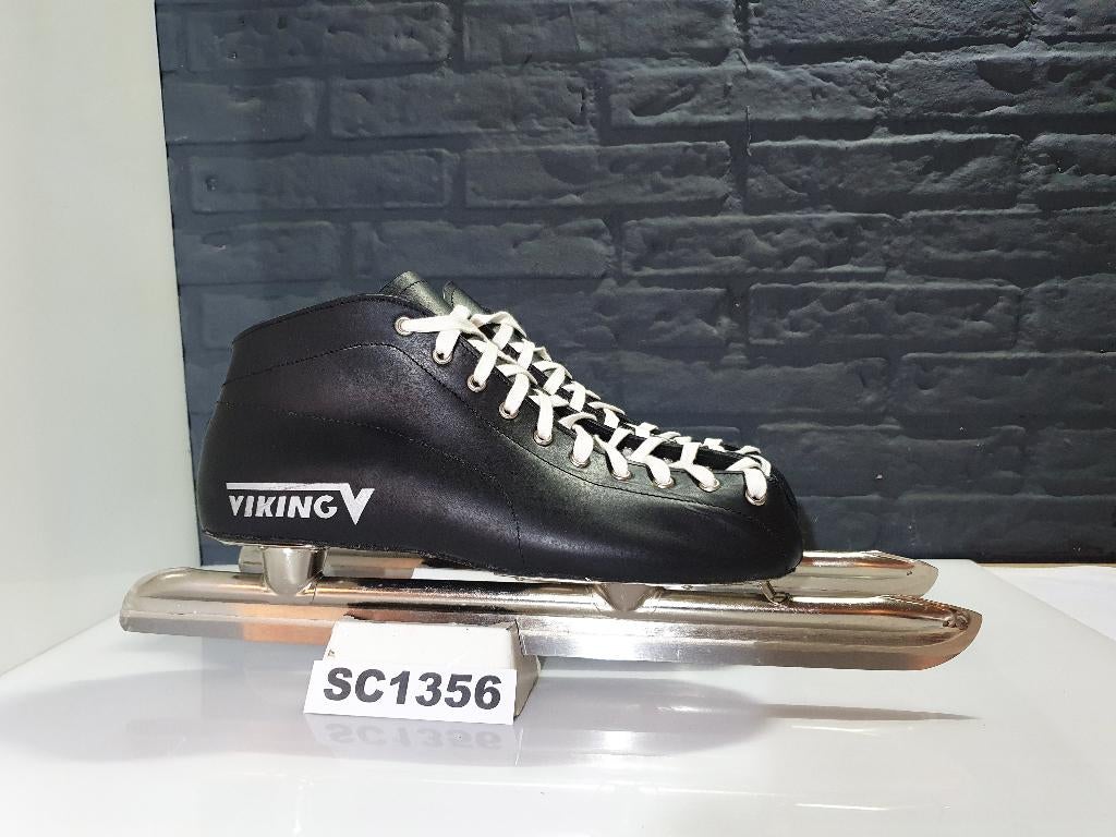 Viking Junior Tournoren Lage Laag Noren Leder Zwart Maat 43, Sport en Fitness, Schaatsen, Viking, Verzenden, Nieuw, Noren