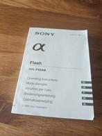 Sony Alpha HVL-F42AM Flitser - Zo goed als nieuw, Ophalen of Verzenden, Zo goed als nieuw, Overige merken, Kantelbaar